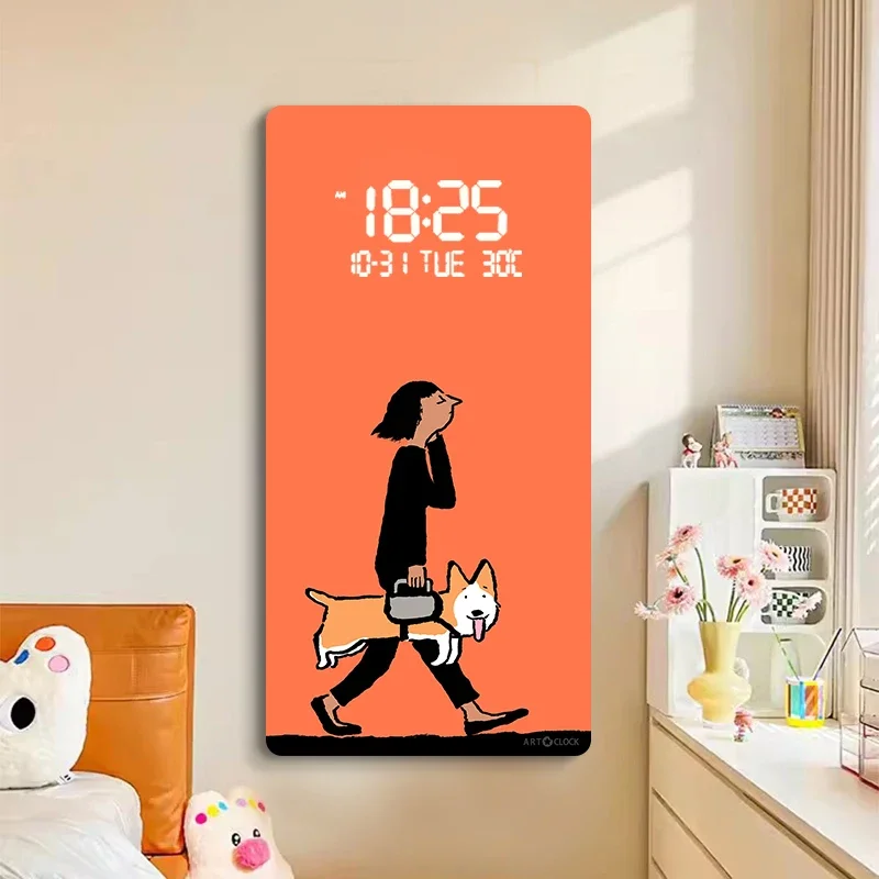 Luxury Watch House - Reloj de pared Digital con diseño