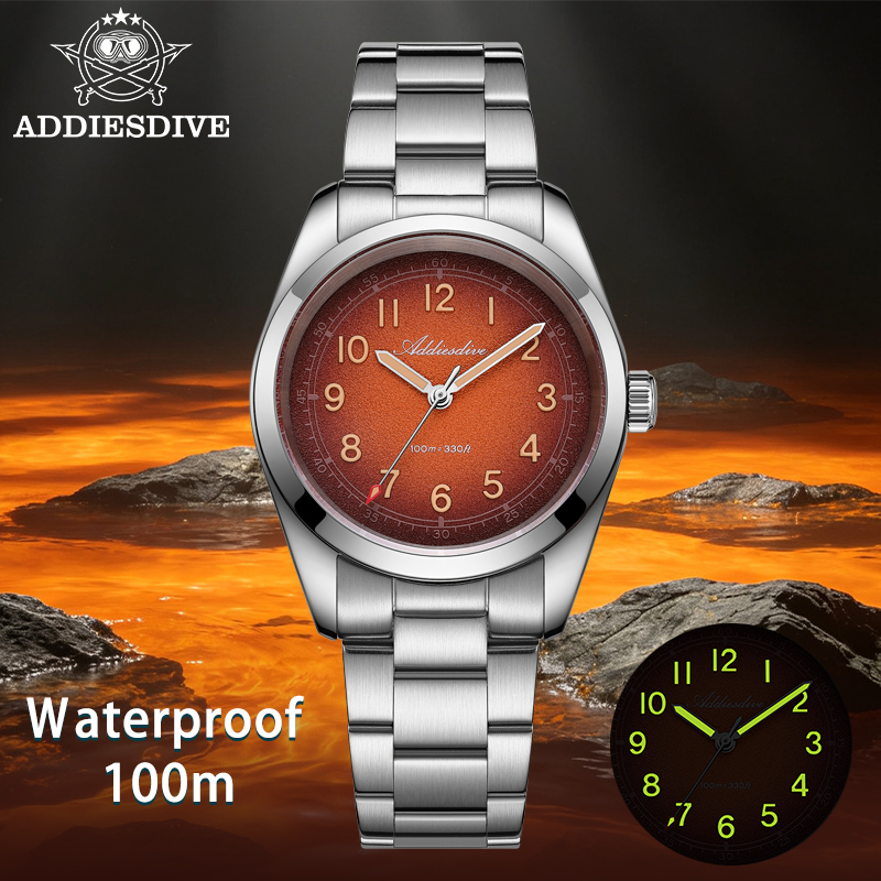Luxury Watch It - ADDIESDIVE Reloj de cuarzo de diseño