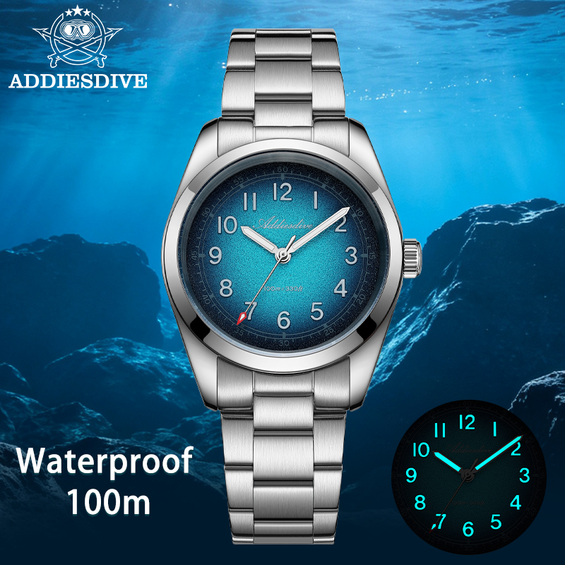 Luxury Watch It - ADDIESDIVE Relogios Masculino 10Bar, reloj de