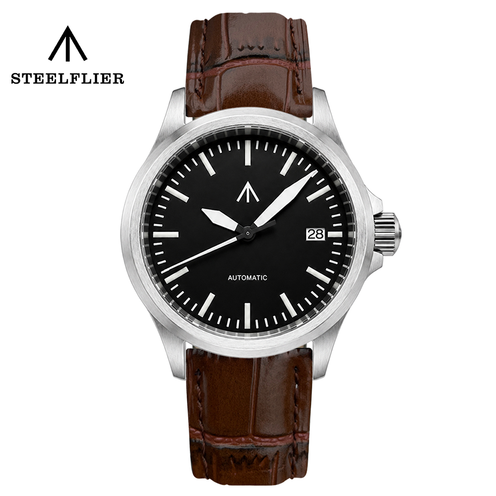 Luxury Watch Second Hand - SF773 STEELFLIER NH35 Reloj de Buceo