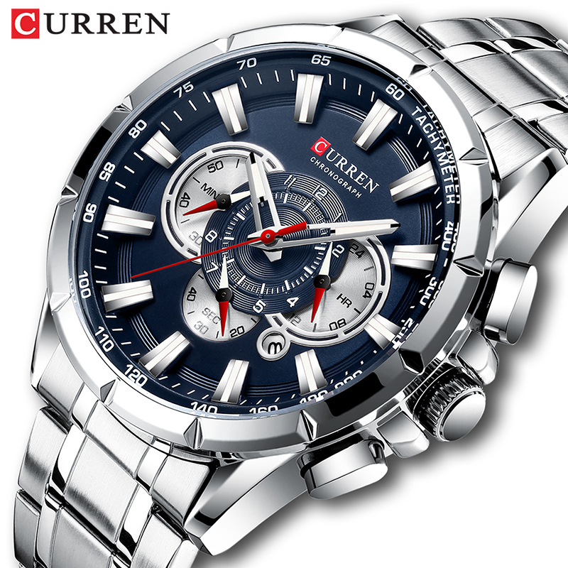 Luxury Watch Audemars Piguet - Reloj de pulsera CURREN para hombre,