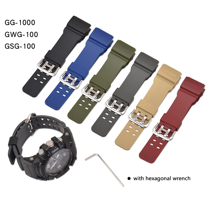 Luxury Watch G Shock - Correa de reloj de resina para