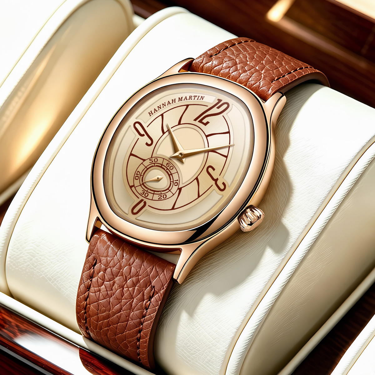 Luxury Watch - Reloj de moda HANNAH MARTIN, con