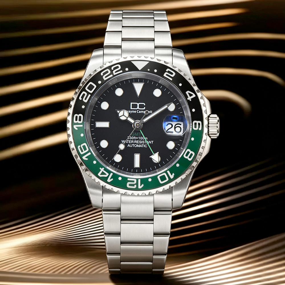 Chronograph Flyback Watch - Reloj Automático para Hombre con Fecha,