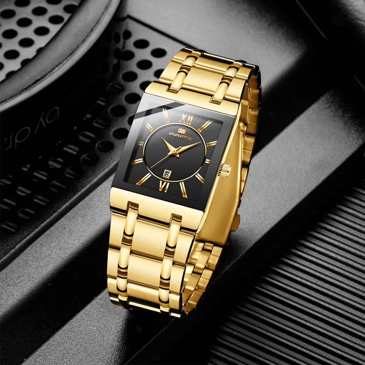Luxury Watch All Black - Reloj de negocios para hombre, diseño