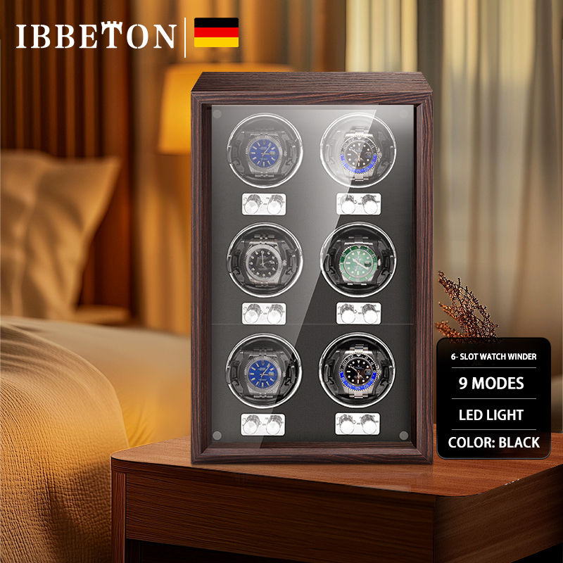 Luxury Watch All Black - IBBETON Marca de lujo reloj de
