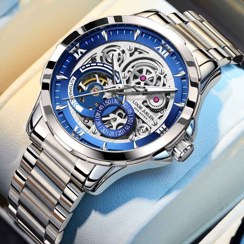Chronograph Flyback Watch - Reloj Mecánico Automático para Hombre, Diseño