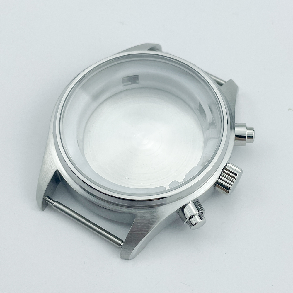 Caja de reloj piloto de 43 mm, - Chronograph Flyback Watch reseña y precio