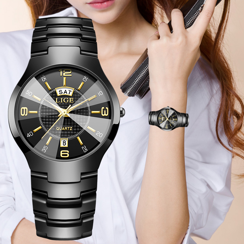 Reloj de pulsera LIGE elegante - Luxury Watch reseña y precio