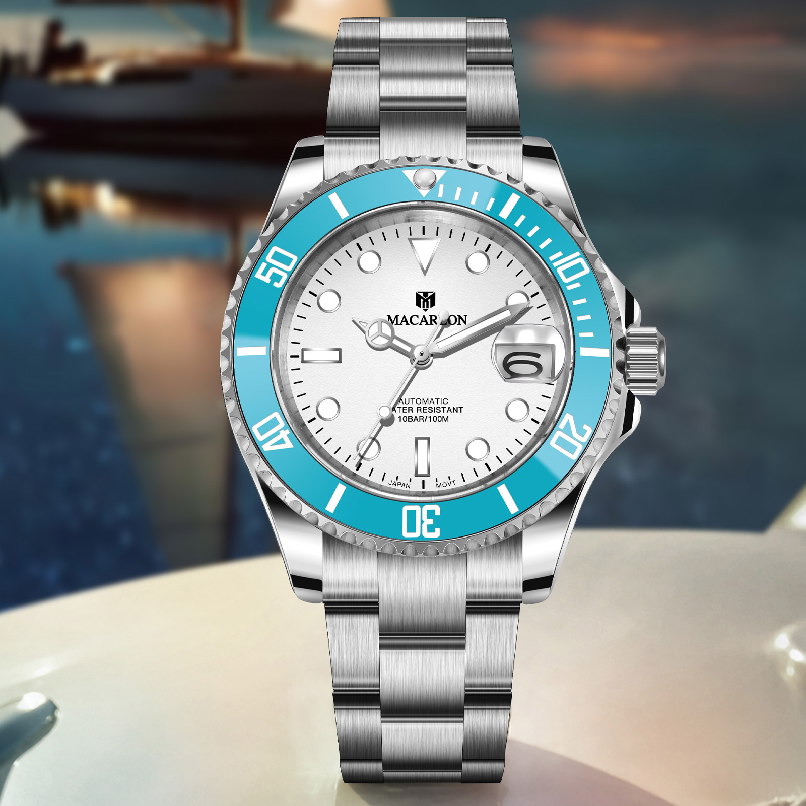 Reloj Mecánico Macarlon de 40M - Luxury Watch In China reseña y precio