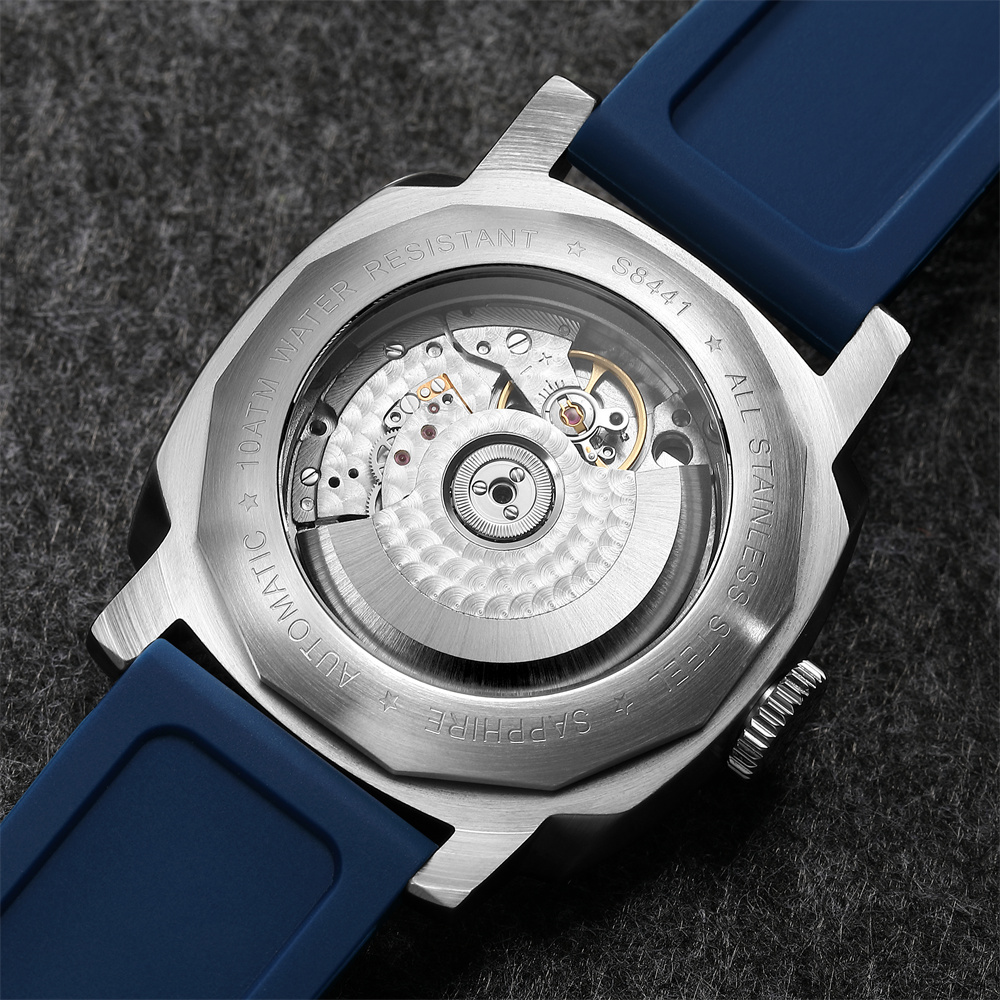 SEAKOSS 100m buceo hombres GMT - Chronograph Flyback Watch reseña y precio