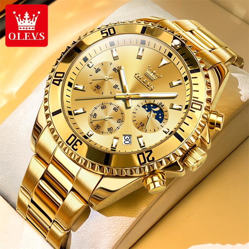 Reloj OLEVS para hombre, reloj - Luxury Watch Maker reseña y precio