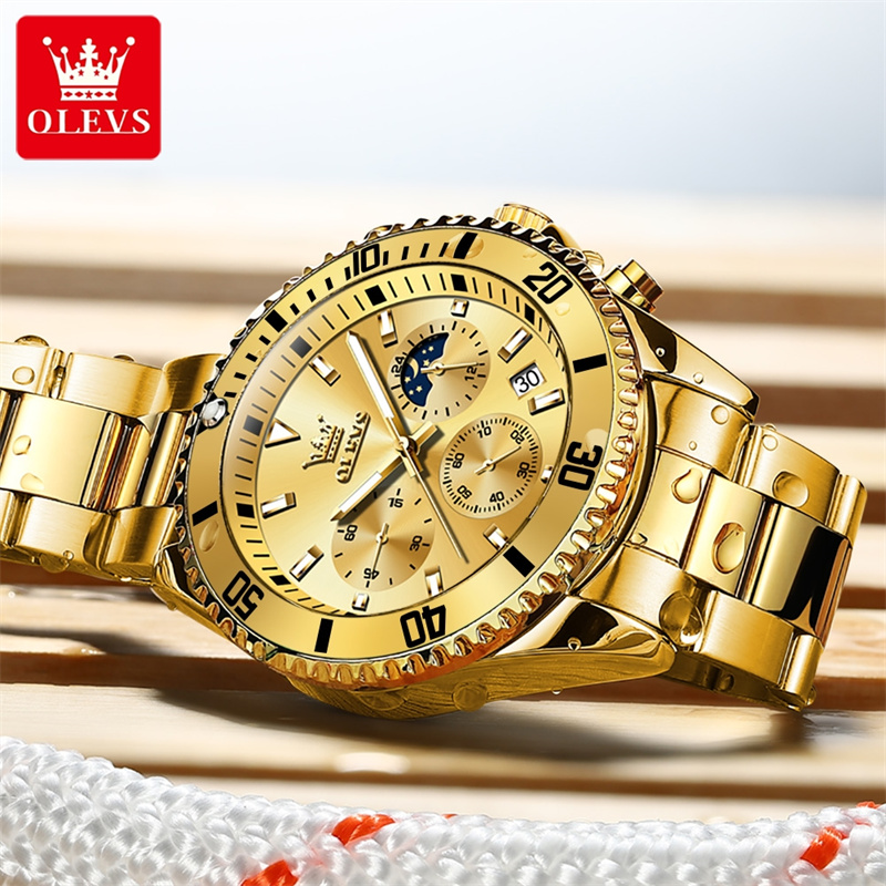 Reloj OLEVS para hombre, reloj - Luxury Watch Maker reseña y precio