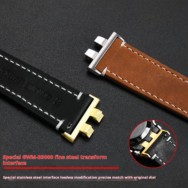 Correa de piel de vaca Vintage - Luxury Watch G Shock reseña y precio