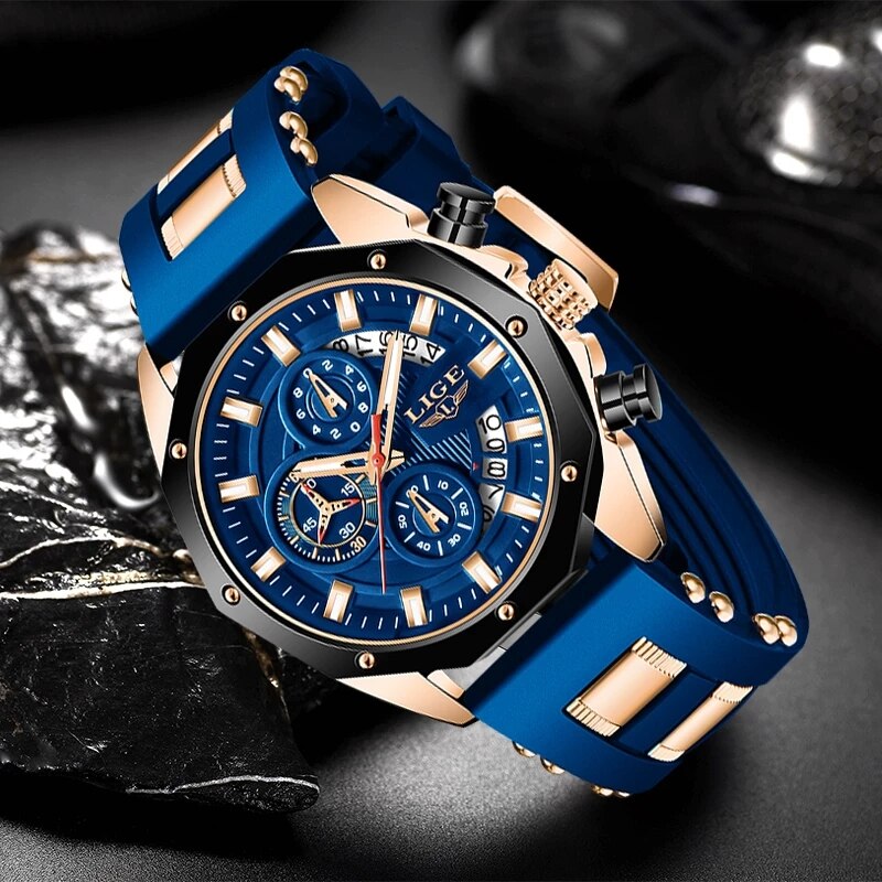 Relojes LIGE a la moda para ho - Luxury Watch Maker reseña y precio