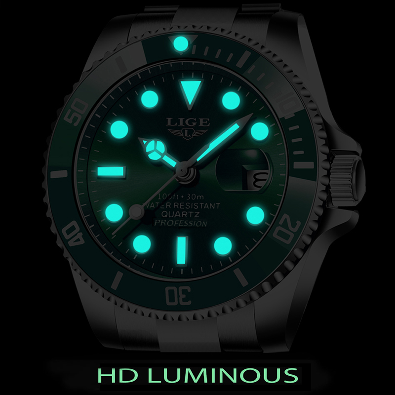 Reloj de buceo LIGE de lujo a  - Luxury Watch Maker reseña y precio