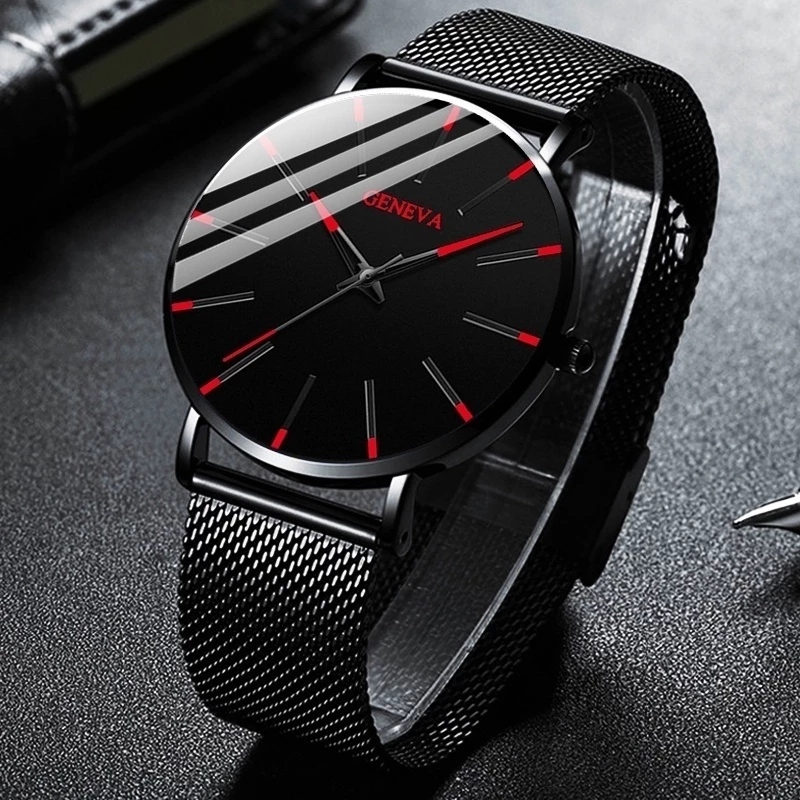 Juego de 5 pulseras de reloj d - Luxury Watch All Black reseña y precio
