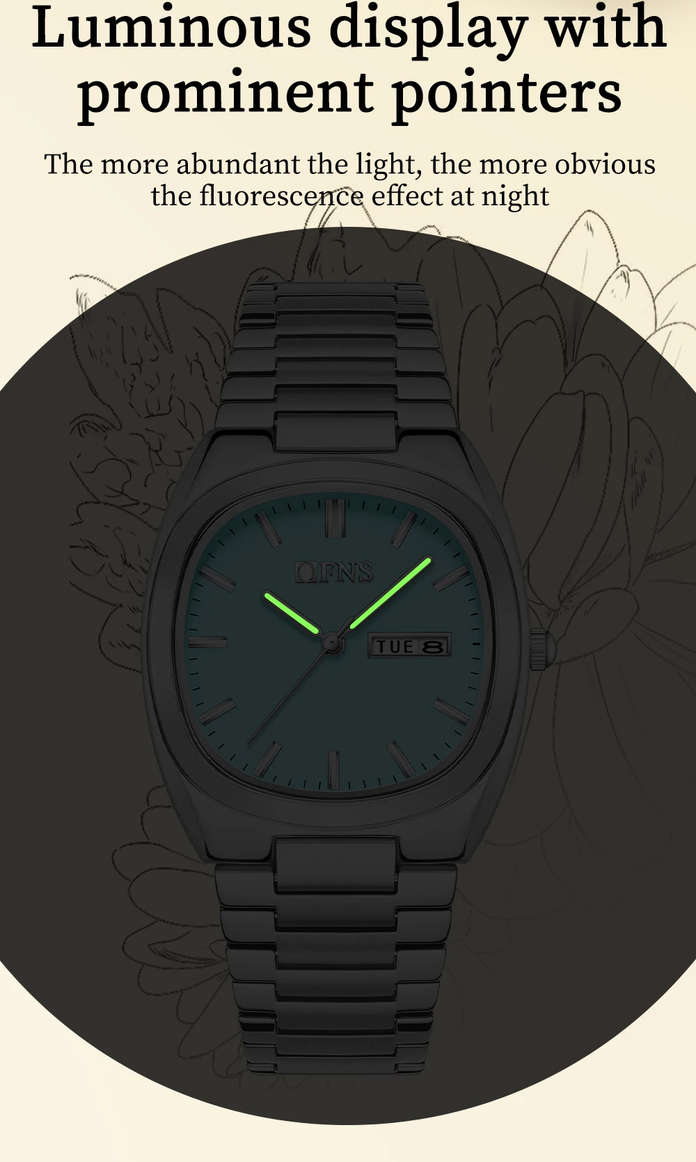 OFNS nuevo 1566 reloj de cuarz - Luxury Watch Values reseña y precio