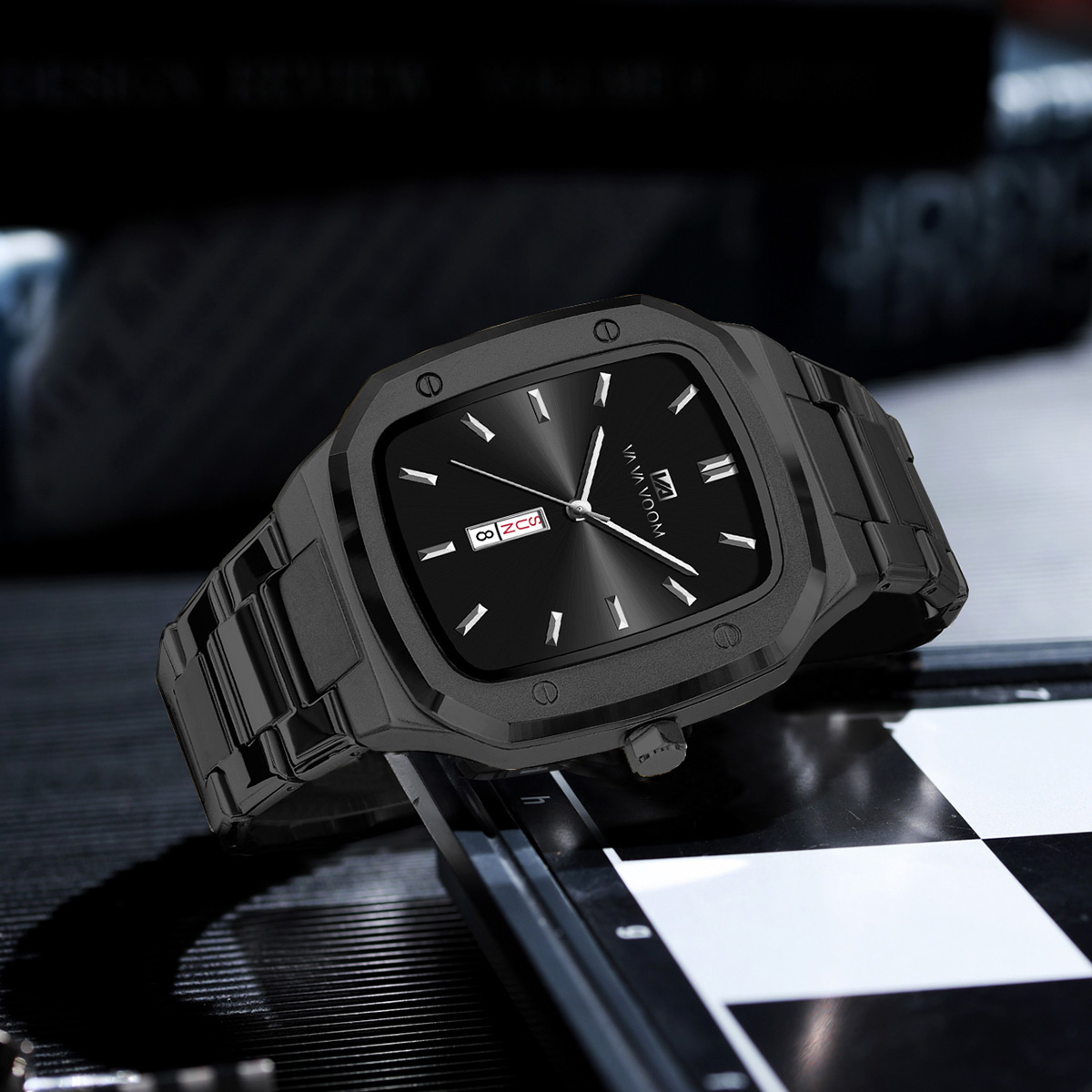 Nuevo Reloj de Cuarzo para Hom - Luxury Watch All Black reseña y precio