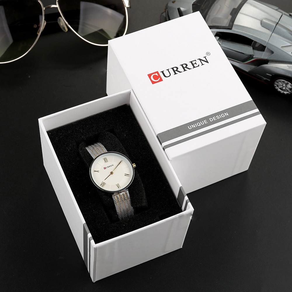 Caja de Reloj de Marca CURREN, - Luxury Watch It reseña y precio