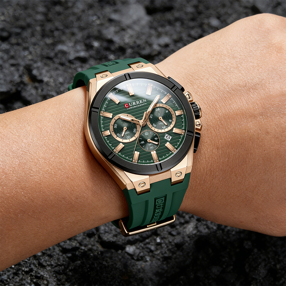Reloj cronógrafo CURREN de luj - Luxury Watch Audemars Piguet reseña y precio
