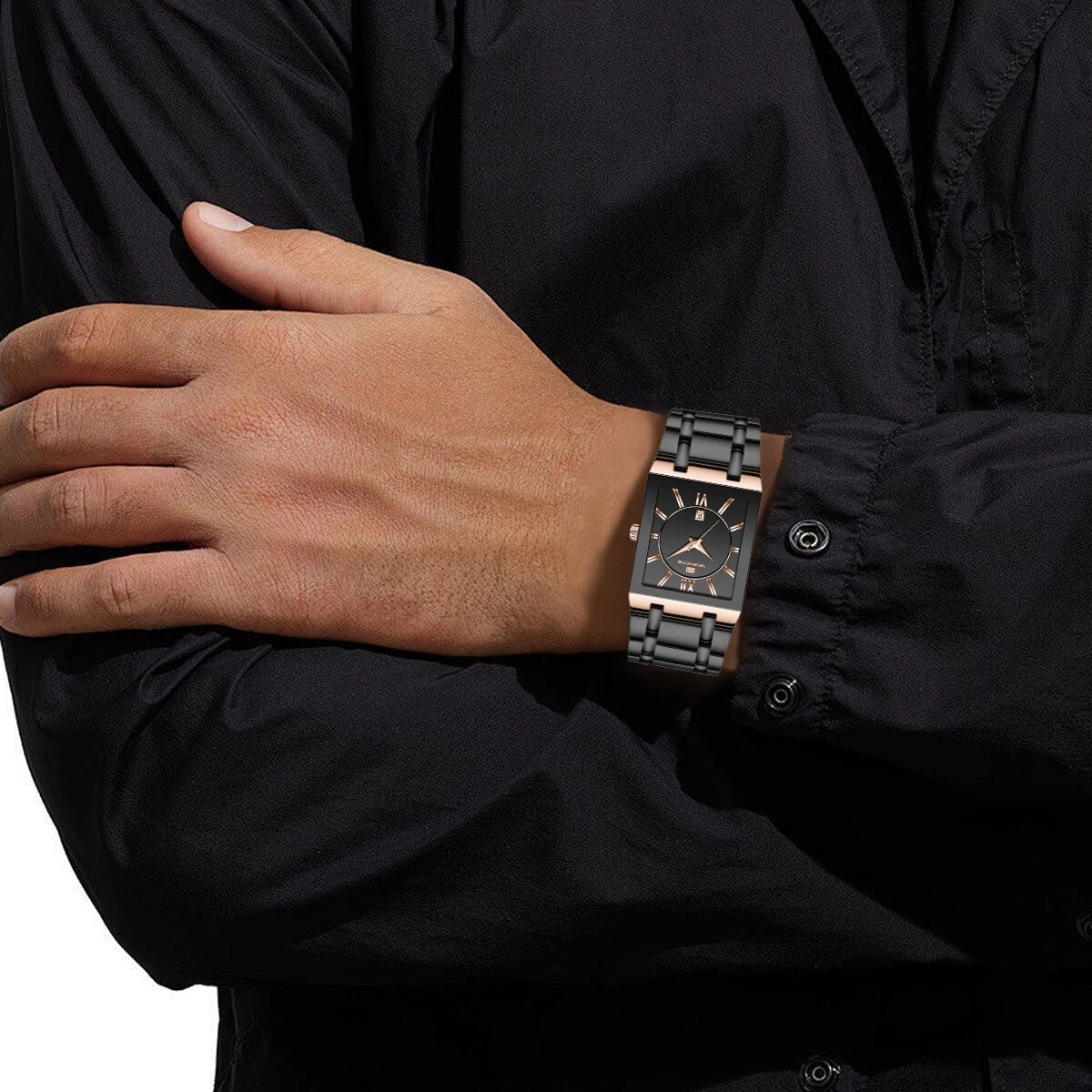 Reloj de negocios para hombre, - Luxury Watch All Black reseña y precio