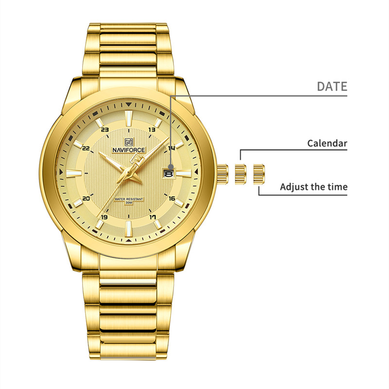 NAVIFORCE-relojes para hombre  - Luxury Watch Maker reseña y precio