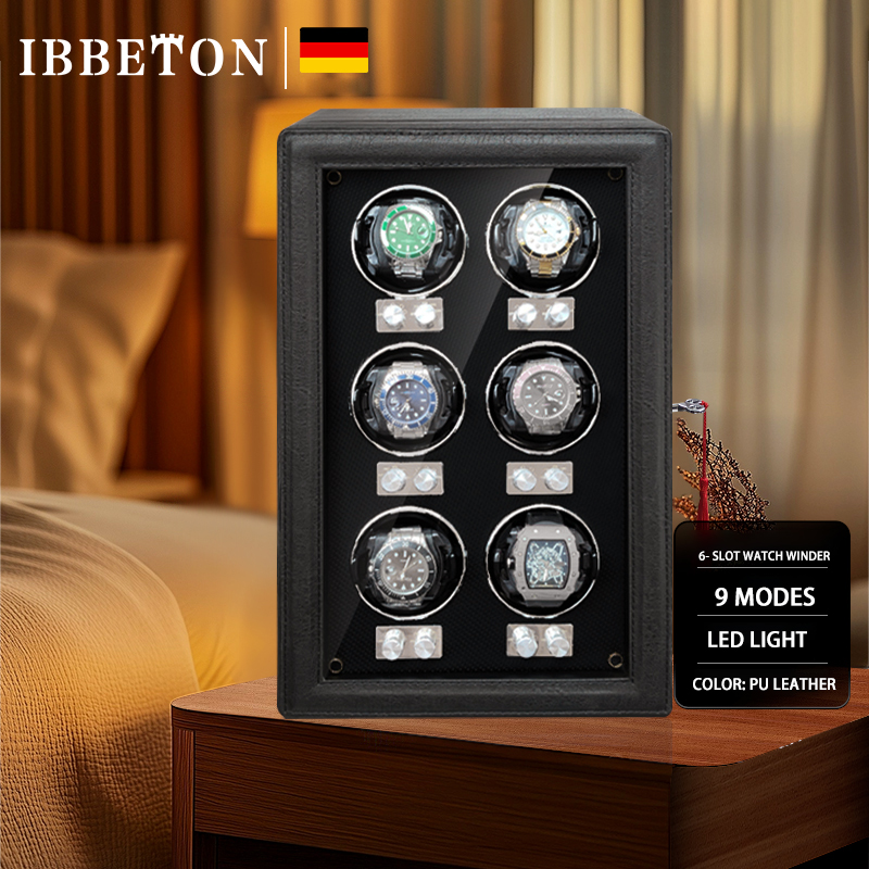 IBBETON Marca de lujo reloj de - Luxury Watch All Black reseña y precio