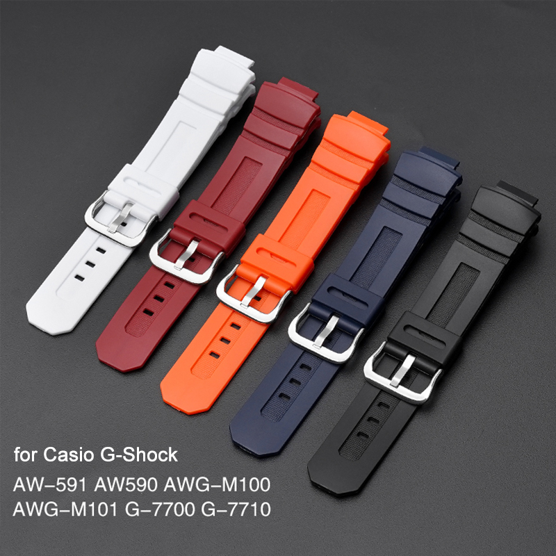 Correa de reloj de resina negr - Luxury Watch G Shock reseña y precio