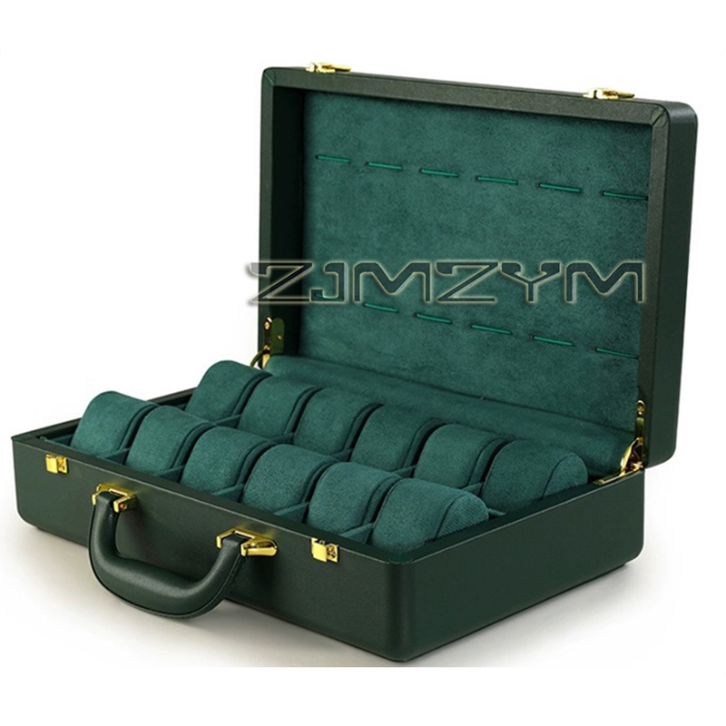 Caja para 12 Relojes, Estuche  - Luxury Watch Display Case reseña y precio