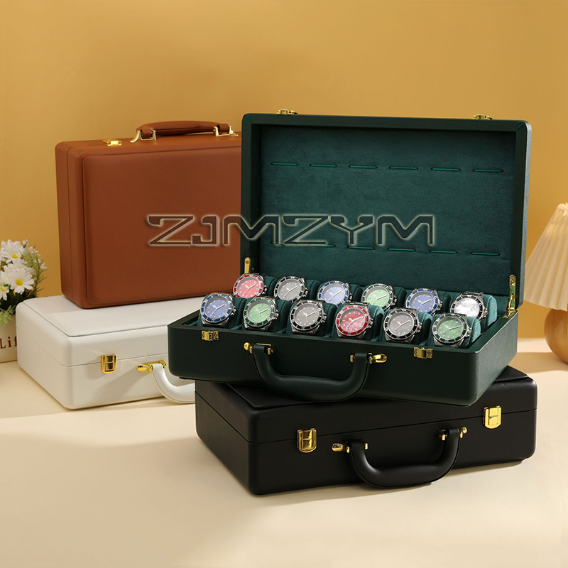 Caja para 12 Relojes, Estuche  - Luxury Watch Display Case reseña y precio