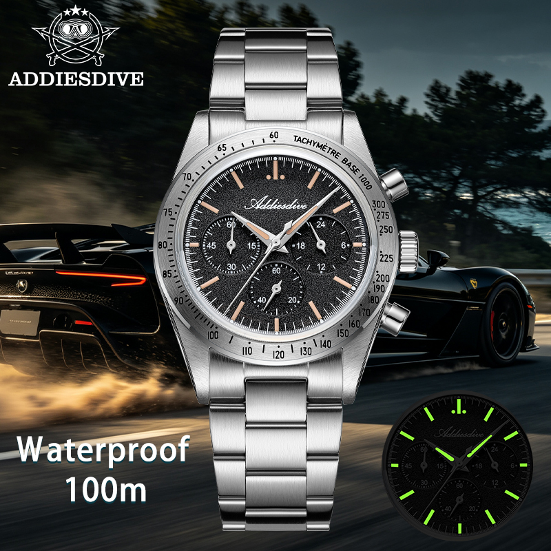 ADDIESDIVE Nuevo reloj cronógr - Luxury Watch It reseña y precio