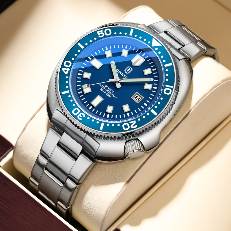 Marca QINGXIYA, reloj de cuarz - Luxury Watch Maker reseña y precio